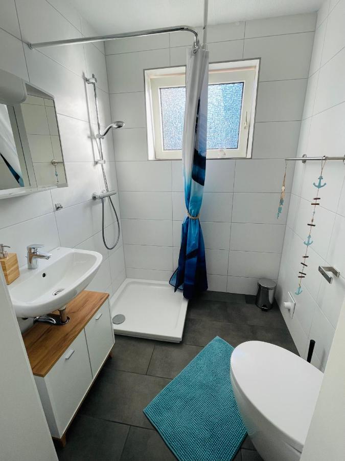 Ferienwohnung „Deichgefluester“ Nahe Der Nordsee Marne Esterno foto