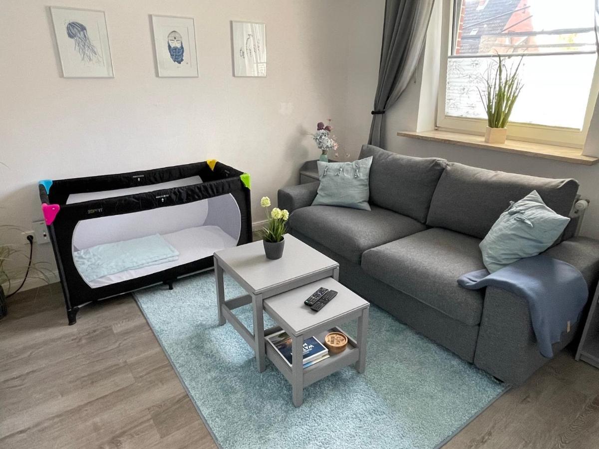Ferienwohnung „Deichgefluester“ Nahe Der Nordsee Marne Esterno foto
