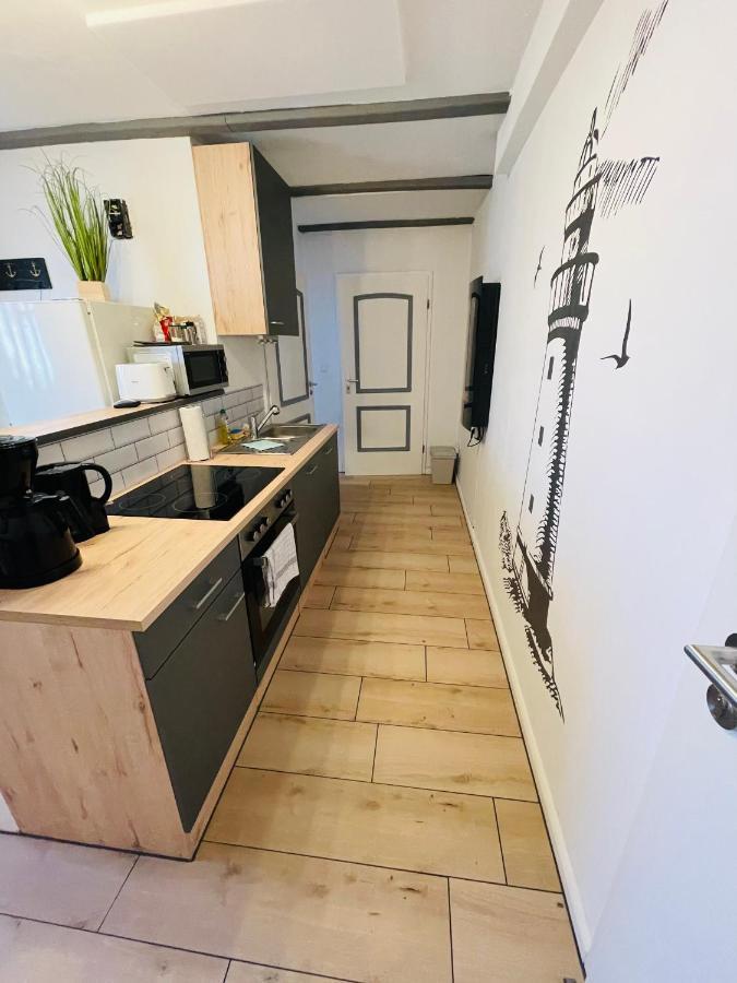 Ferienwohnung „Deichgefluester“ Nahe Der Nordsee Marne Esterno foto